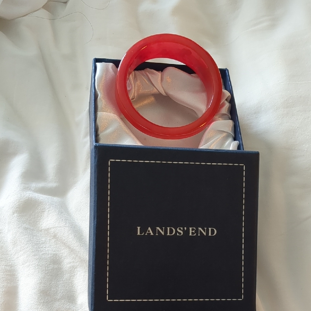Lands' End Vibrant Red/Orange Bracelet